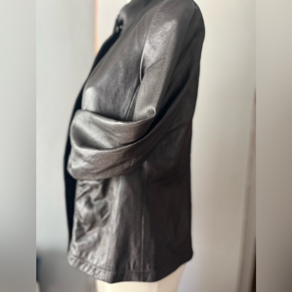 Brown Butter Soft Leather Jacket Size Medium - Picture 8 of 9
